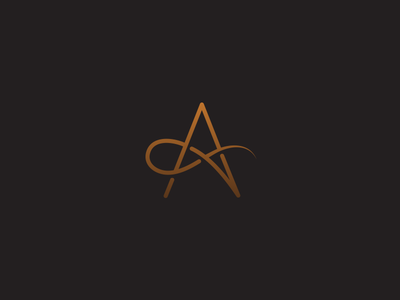 A - Logo  illustration monogram a lettermark symbol mark identity bran.png