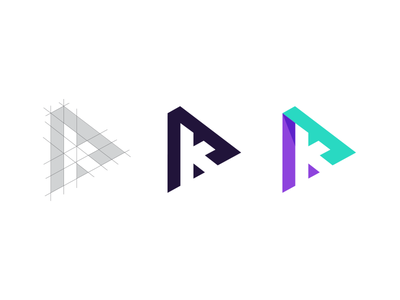 A + K Logo Construction  letters minimal modern colorful video music p.png