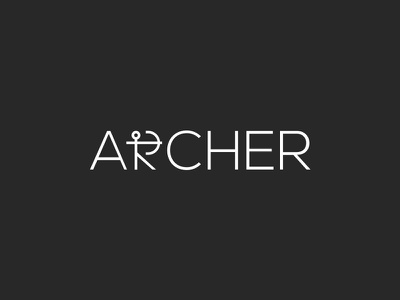 Archer  Wordmark wordmark sports business idea creative modern archer.jpg