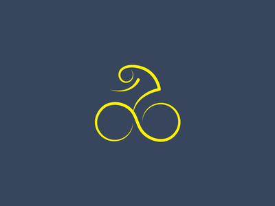Bicycle Rider logo bicycle rider race minimal best inspirational flat.png