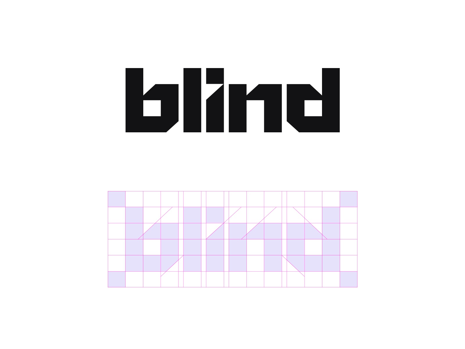 BLIND - Logotype illustration typography branding logo icon logos soci.jpg