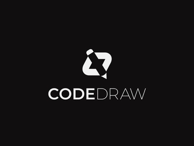 CodeDraw Logo Design minimal type webdesign ui black white subtle app.jpg