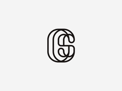 CS Mark logotype branding minimal logos illustration s c identity logo.jpg