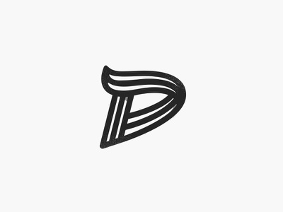 D Mark  identity fabulous flow curve business corporate monogram icon.jpg