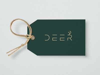 Deer Wordmark  Logo creative subtle minimal inspiration logotype ident.jpg