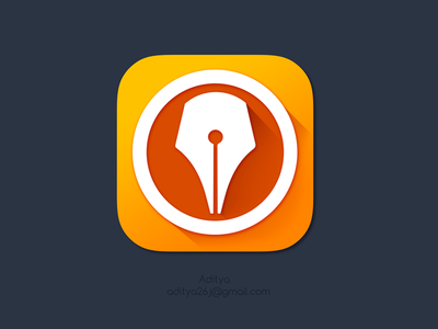 Digital Signer ios App icon awesome ink paper beautiful signer sign pe.png