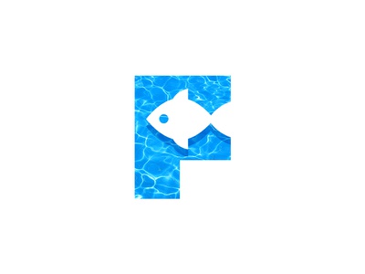 F for Fish. negative space logos icon mark symbol creative logotype in.jpg