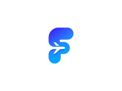 F for Flight branding fly plane flight typography ui ux web creative i.jpg