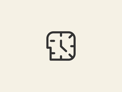 Faceclock Mark  Logo black illustration ui time clock face inspiration.jpg