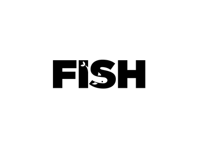 Fish Wordmark logo smart logo fish logo wordmark typography typeface s.png
