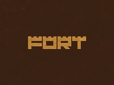 Fort Wordmark wordmark illustration monogram symbol mark fort identity.jpg