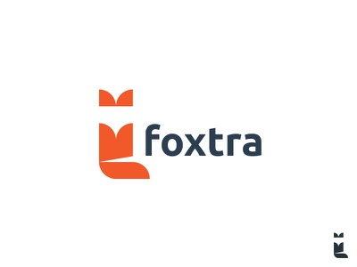 Foxtra - travel app logo  Fox  logo creative identity brand branding b.jpg