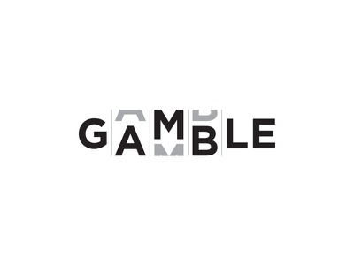 Gamble Logo branding identity casinos illustration sketch negative spa.jpg