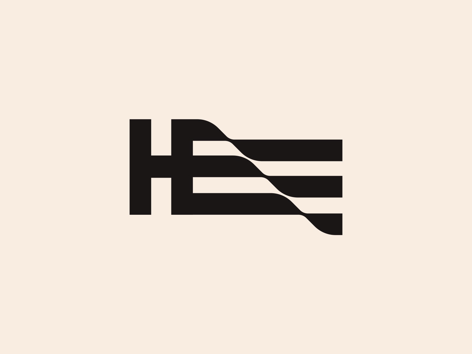 HE Flag Logo Design typography logotype vector icon icons marks symbol.jpg