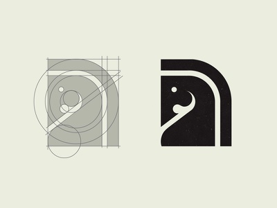 Horse Logo Mark typography logotype logo icon grid branding identity m.jpg