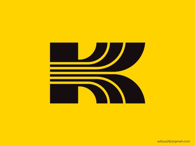 K Lettermark Logo flight fly wings air plane business travel travellin.jpg