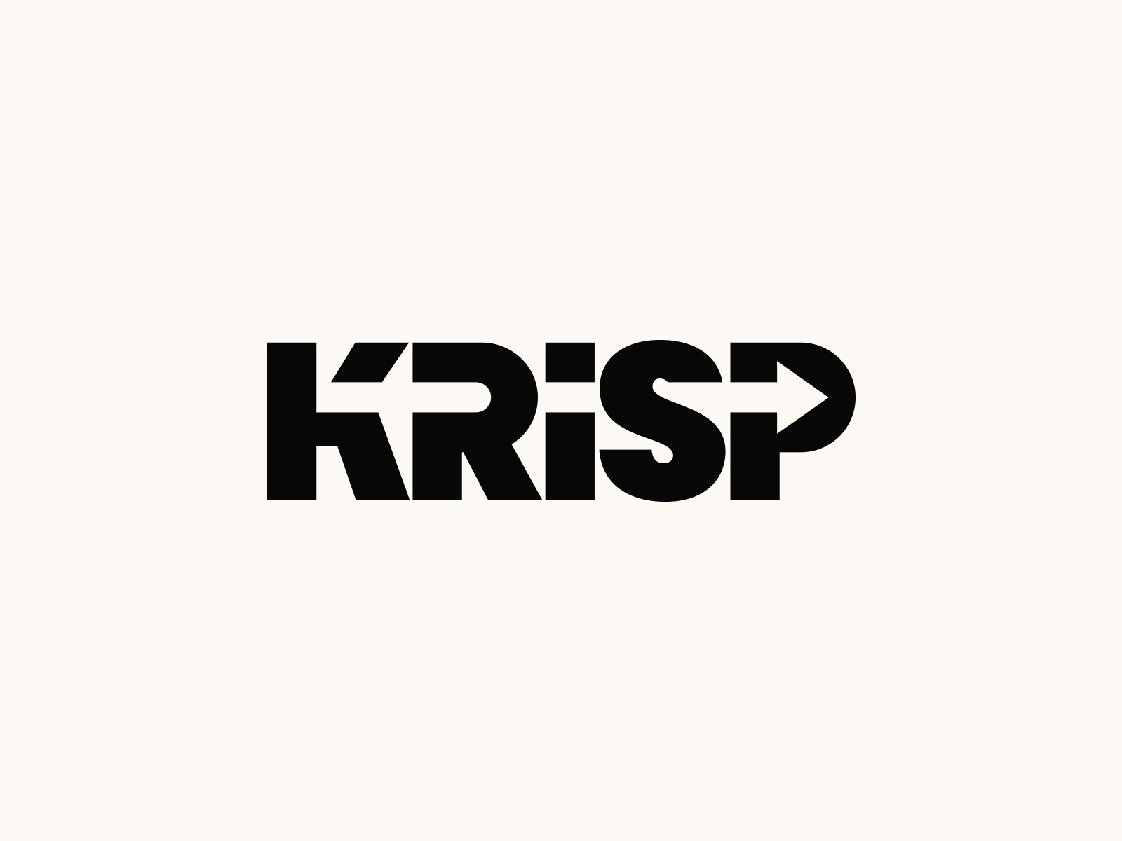 KRISP wordmark logo illustration logobranding logo icon logos symbol m.jpg