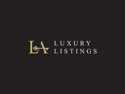 L A Luxury Listings Logo identity inspiration creative clever symbol l.jpg