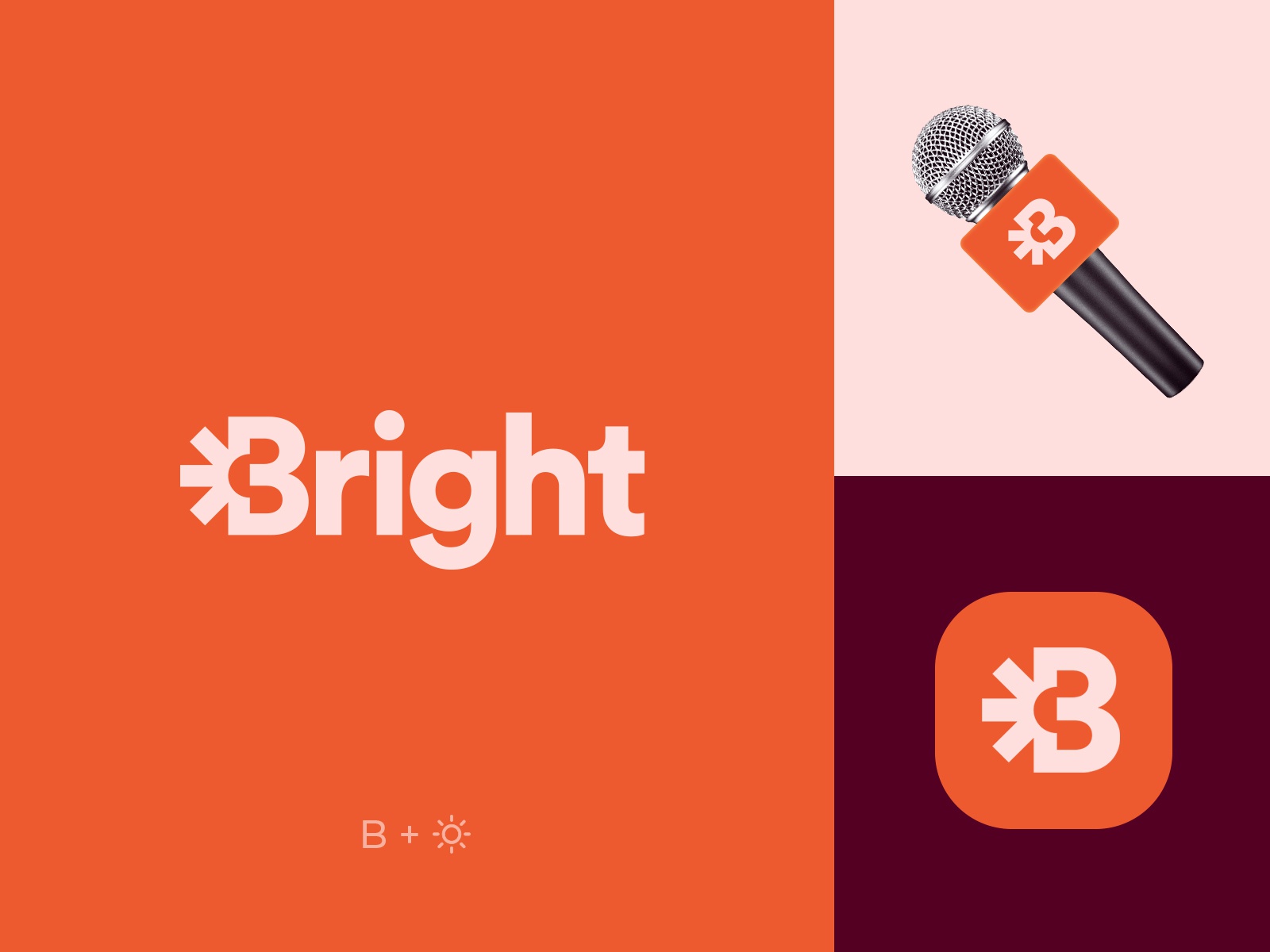 Logo and Brand Identity Design for BRIGHT News. typography identity  t.jpg