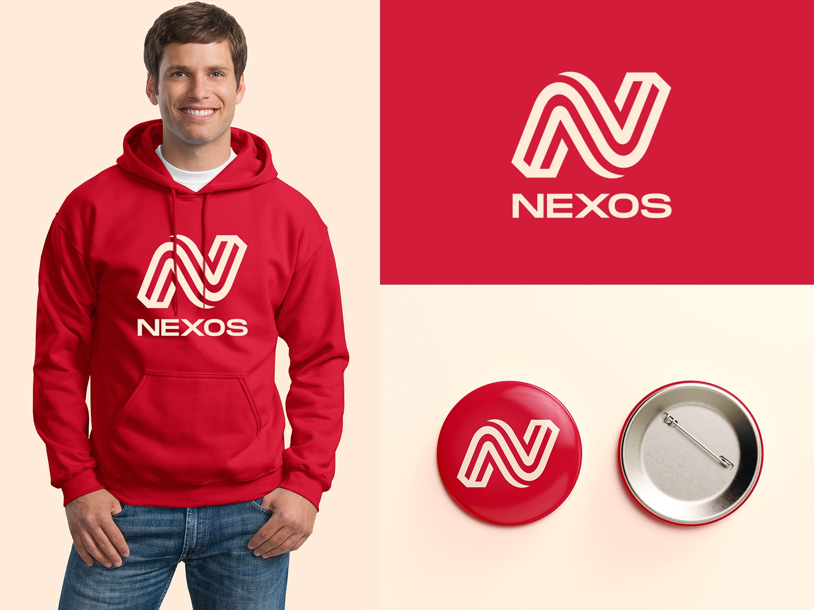 Nexos Clothing Brand Logo lettermark n logo graphic design designer il.jpg