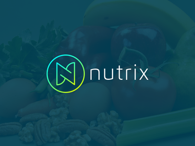 Nutrix Logo simple minimal restaurant illustration health food identit.png