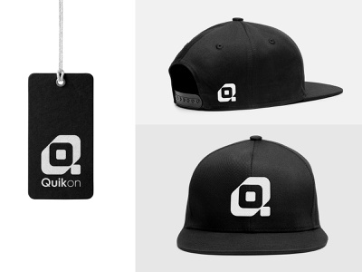 QuikOn Logo for Fashion Brand black white logomark modern simple clean.jpg