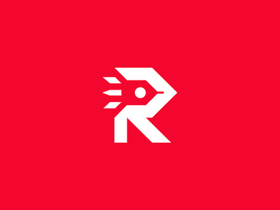 R for Rocket  sky rocket space illustration monogram symbol mark ident.png
