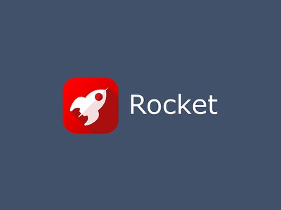 Rocket App icon and logo logo mark application flat icon symbol brand.jpg