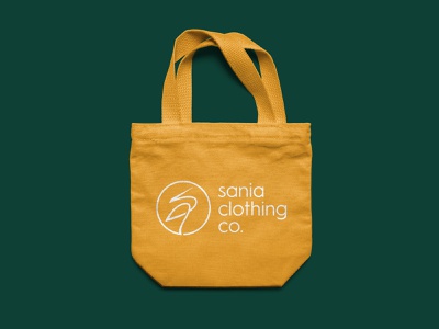Sania Clothing Co. Canvas Bag Design. logotype packaging identity bran.jpg