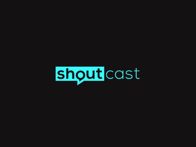 ShoutCast logo illustration monogram symbol mark identity branding ide.jpg