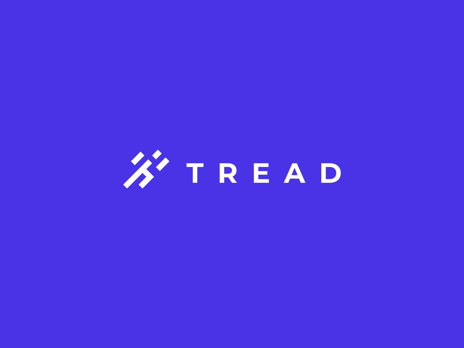 Tread  sports fitness logo design negative space logo brand negative s.jpg