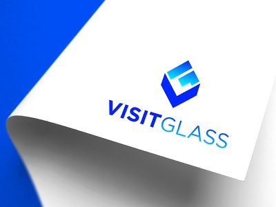 Visit Glass Logo  V + G  modern monogram symbol mark identity branding.jpg