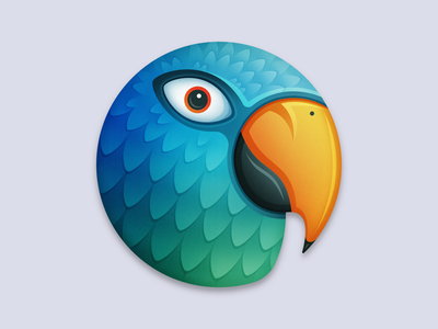 Parrot App Icon - Direction A bird app icon macos app icon parrot.png