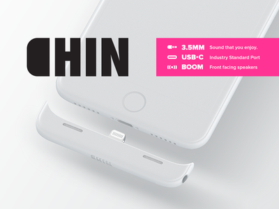Chin - Bring standard ports back to iPhone logo lettering website page.png