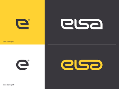 Elsa - A or B type app letter mark logo identity branding testing.png
