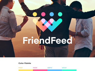 FriendFeed - Logo website mark iphone sketch identity branding app ill.png