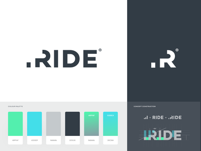 Ride - Branding charts bars progress banners business card logo identi.png