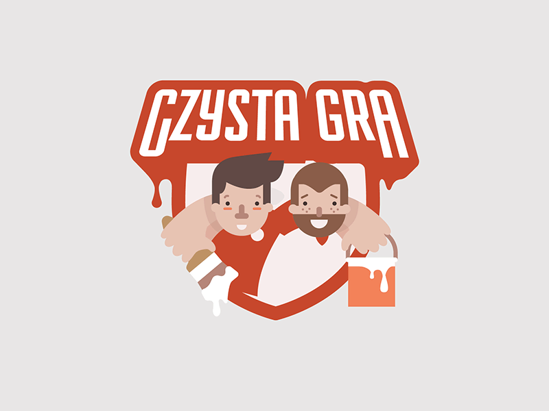 Czysta Gra animation logo paint game football ball.gif