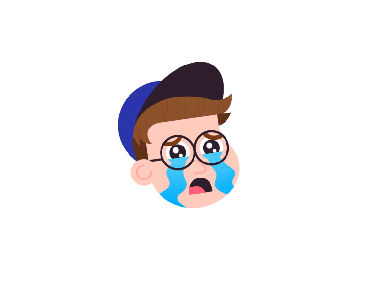 Emotes Animation twitch stream brand animation brand identity blue gif.gif