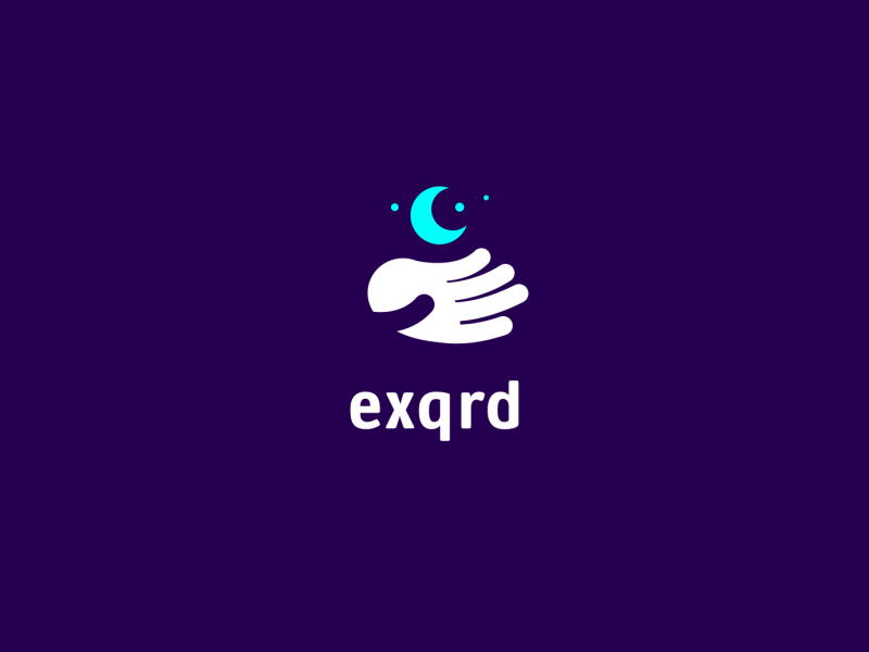 Exqrd logo Animation branding flatdesign flat ui after effect 2danimat.gif