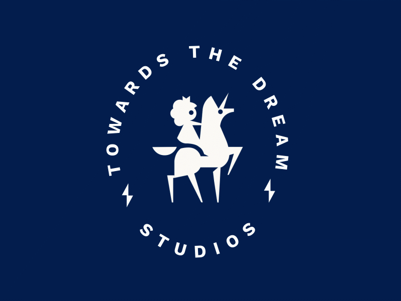 Towards the dream logp after effects brand identity shapes 2d motiongr.gif