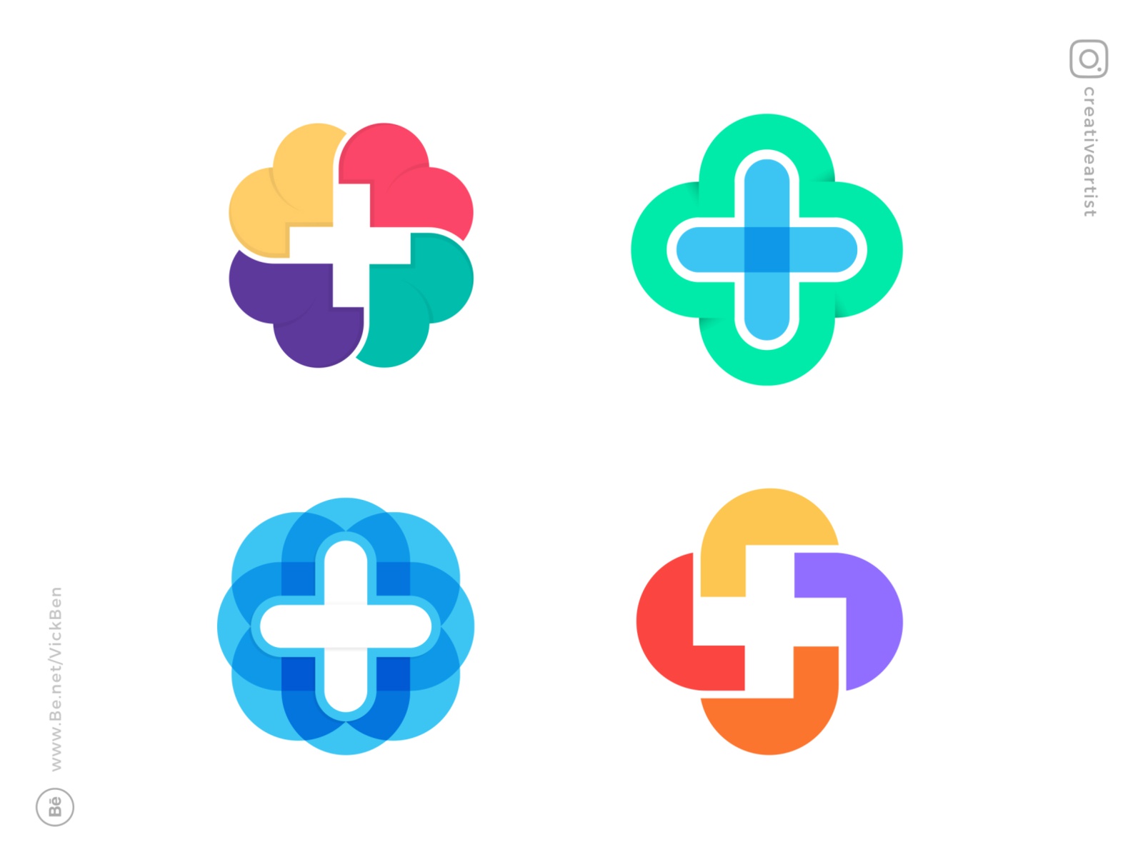 Cross-exploration symbols icons branding plus colors colorful logos lo.jpg
