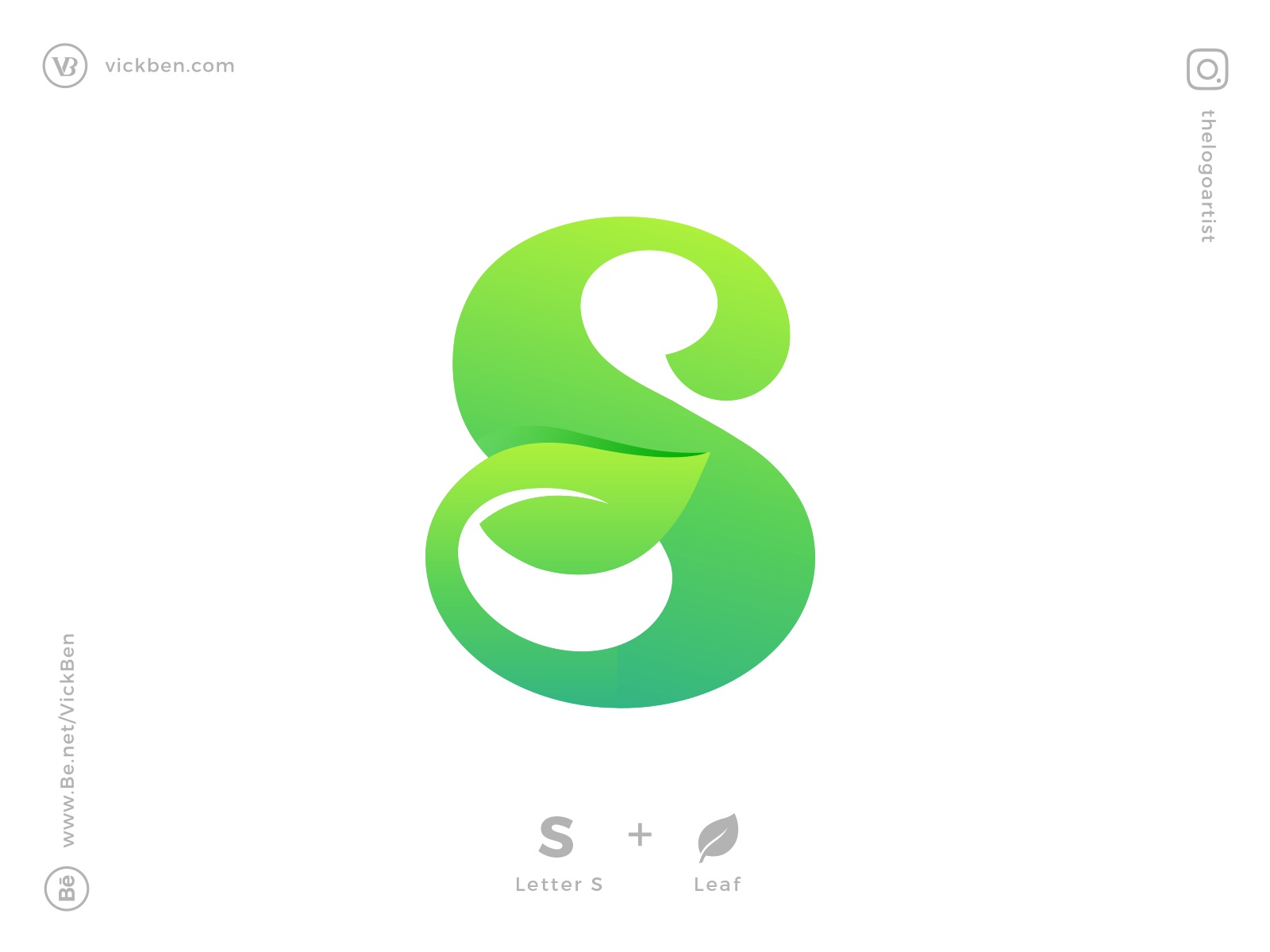 Leaf Logo leaf logo icon logo designer modren new bold colorful plant.jpg