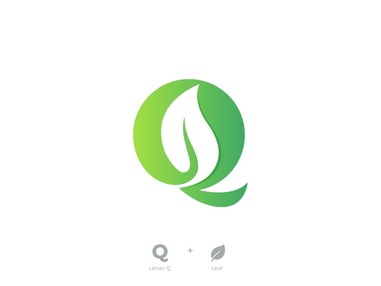 Leaf Logo negativespace whitespace organic natural plant fresh letterm.jpg