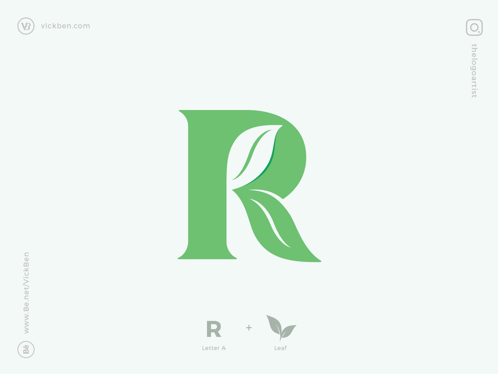 Letter R Logo lettering sale new initial logotype simple minimal desig.jpg
