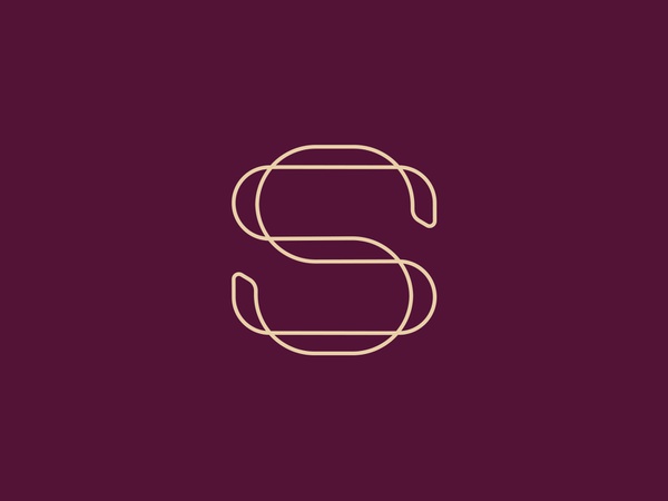 Letter S Logo Design design minimal monogram mark creative symbol geom.jpg