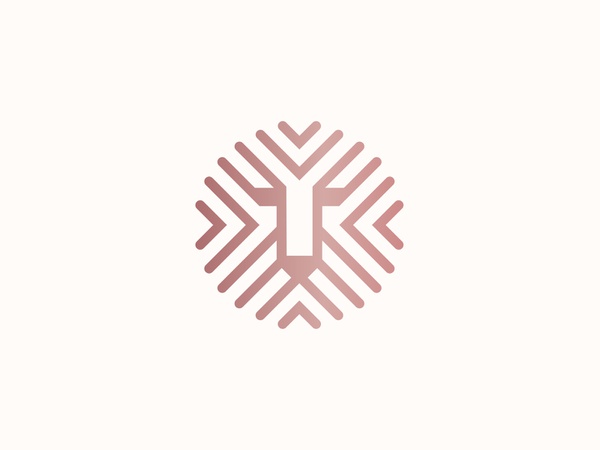 Lion Logo Design king animal abstract monogram geometric mark designer.jpg