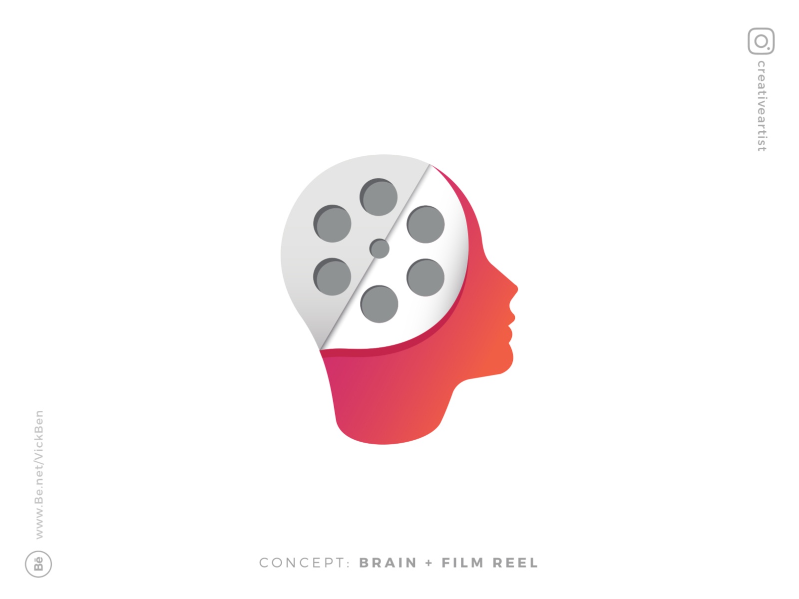 Movie Production genius think head brain studio video cinema reels log.jpg