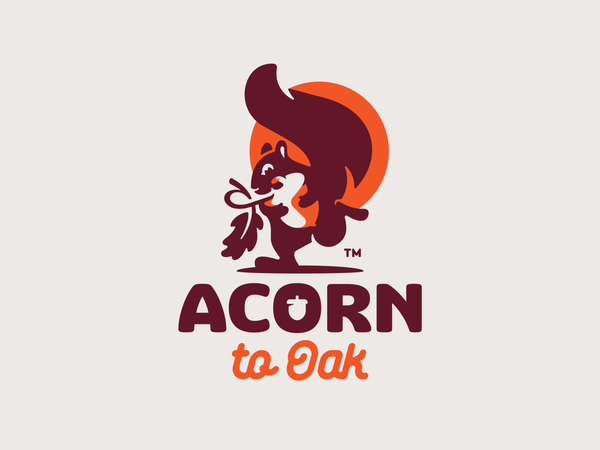 Acorn To Oak forest nut nature squirrel oak leaf acorn negativespace a.png