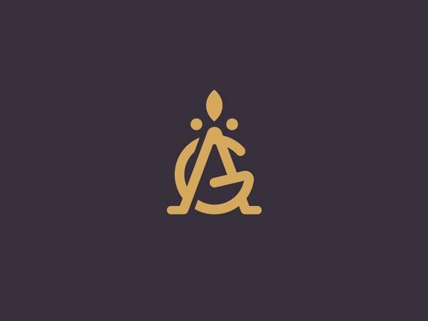 ArminaGunn typo monogram mark logotype logo linear jewelry gold elegan.png
